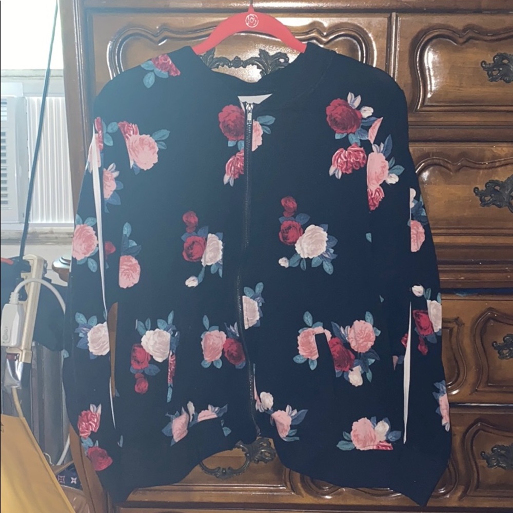 Floral zip up sweatshirt from torrid active